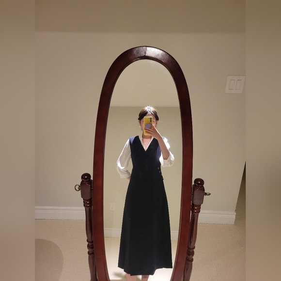 Vest style wrapped maxi dress - Picture 4 of 4